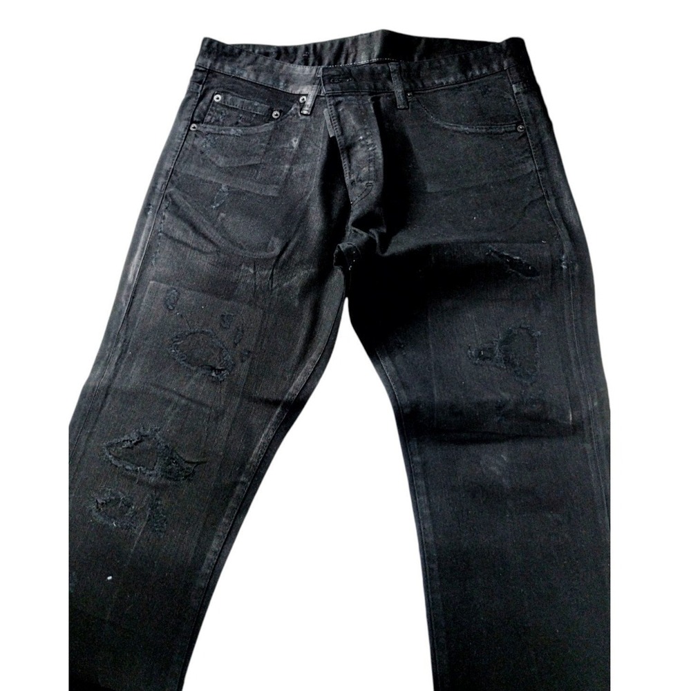 DSquared2 Jeans Distressed Mens Cool Guy Jean‎ Black Sz 52 Italy 36Us Grungecore